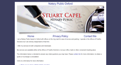 Desktop Screenshot of notarypublicoxford.com
